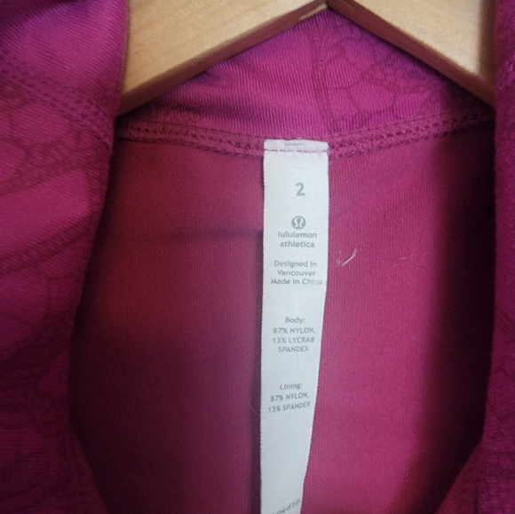 Lululemon Origami Stride Jacket sz 2 - Picture 4 of 7
